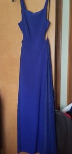 Betsy & Adam Blue Dress